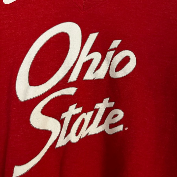 ❤️AMAZING DEAL❤️ Nike Ohio State Women’s LS V-Neck T-Shirt - Picture 4 of 6